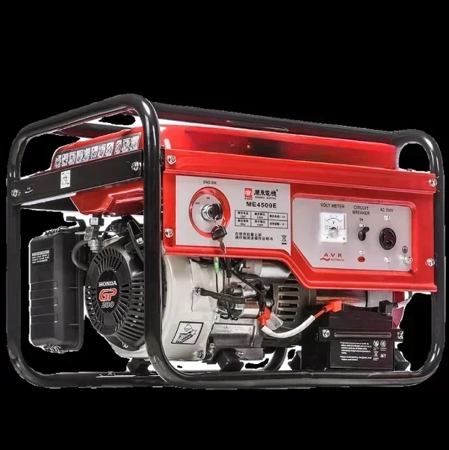 ME2500E6.5HP Portable Gasoline Generator Power Single Phase 2kw 3kw 5kw 8kw 10kw Four Stroke/OHV/Single Cylinder Air Cooling