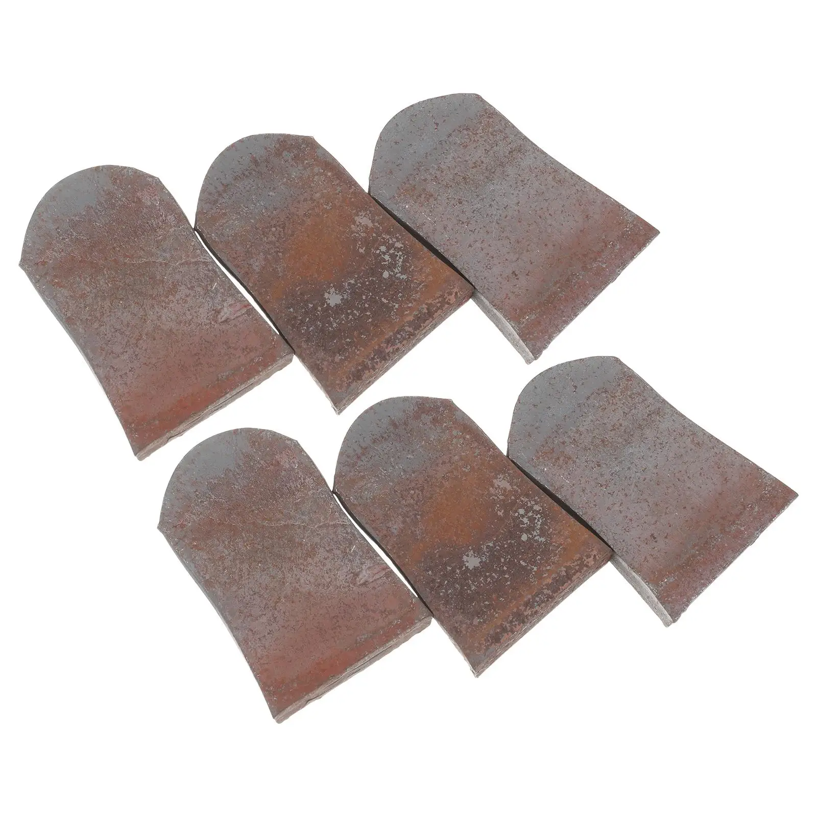 

6 Pcs Durable Iron Agriculture Tools Clips for Hoe Axe Handle Reinforcement Garden Equipment Farming Scuffle Parts Accessories