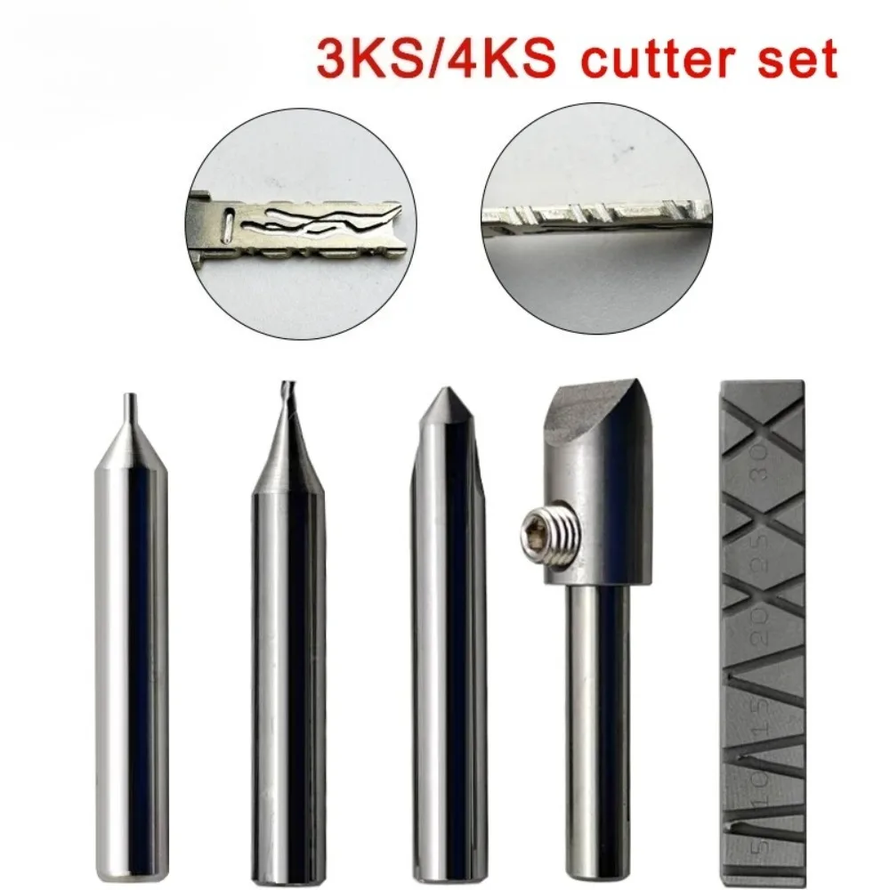 4PCS EVVA 4KS 3KS Cutter Compatible with Manual Vertical Key Machine