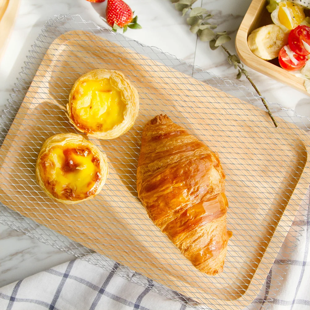 

6 Sheets BBQ Net Barbecue Mats for Gas Grill Reusable Mesh High Temperature Resistance Accessories