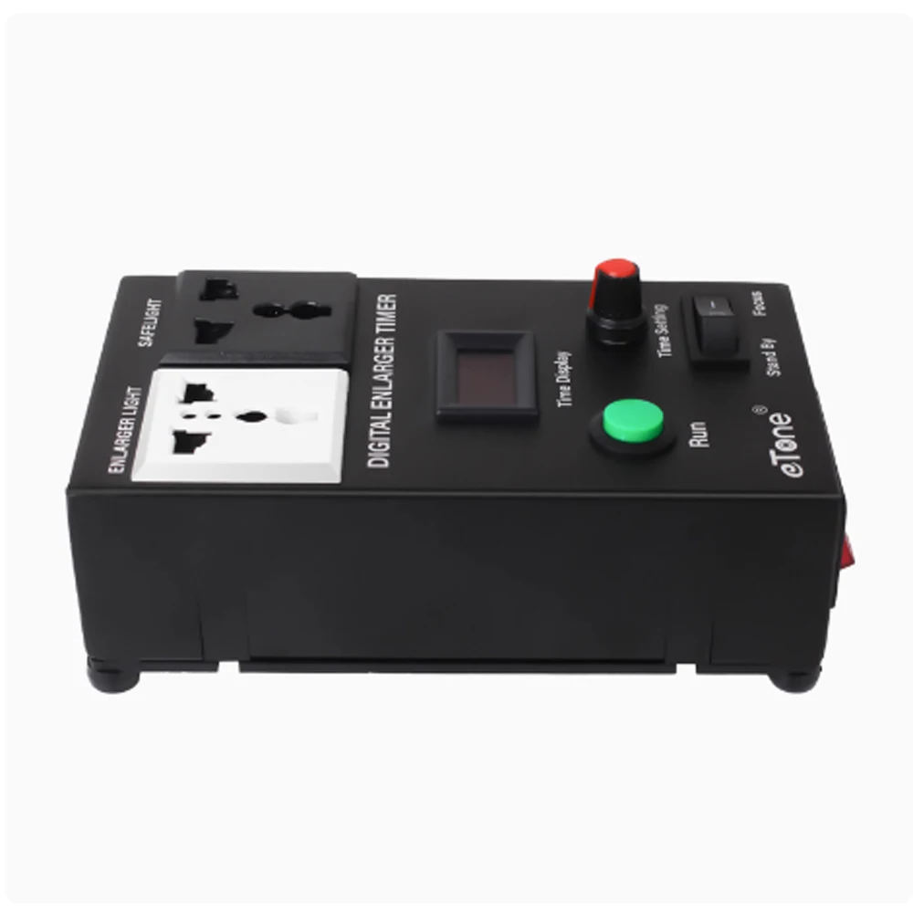 New Model eTone Digital Enlarger Timer Precision with Foot Switch Darkroom Photo Equipment 110V-220V
