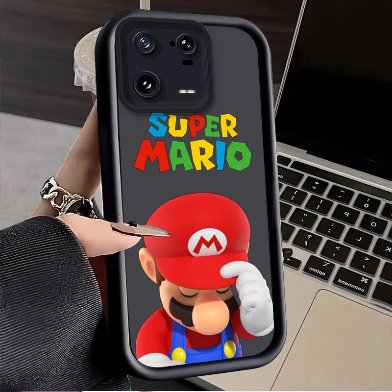 M-Marios Bros Case for Xiaomi Redmi Note 13 12 Pro Plus 4G 5G 13C 12C Turbo 11 11S 10 10S 9 10A 10C 9C A2 A1 Back Silicone Cover