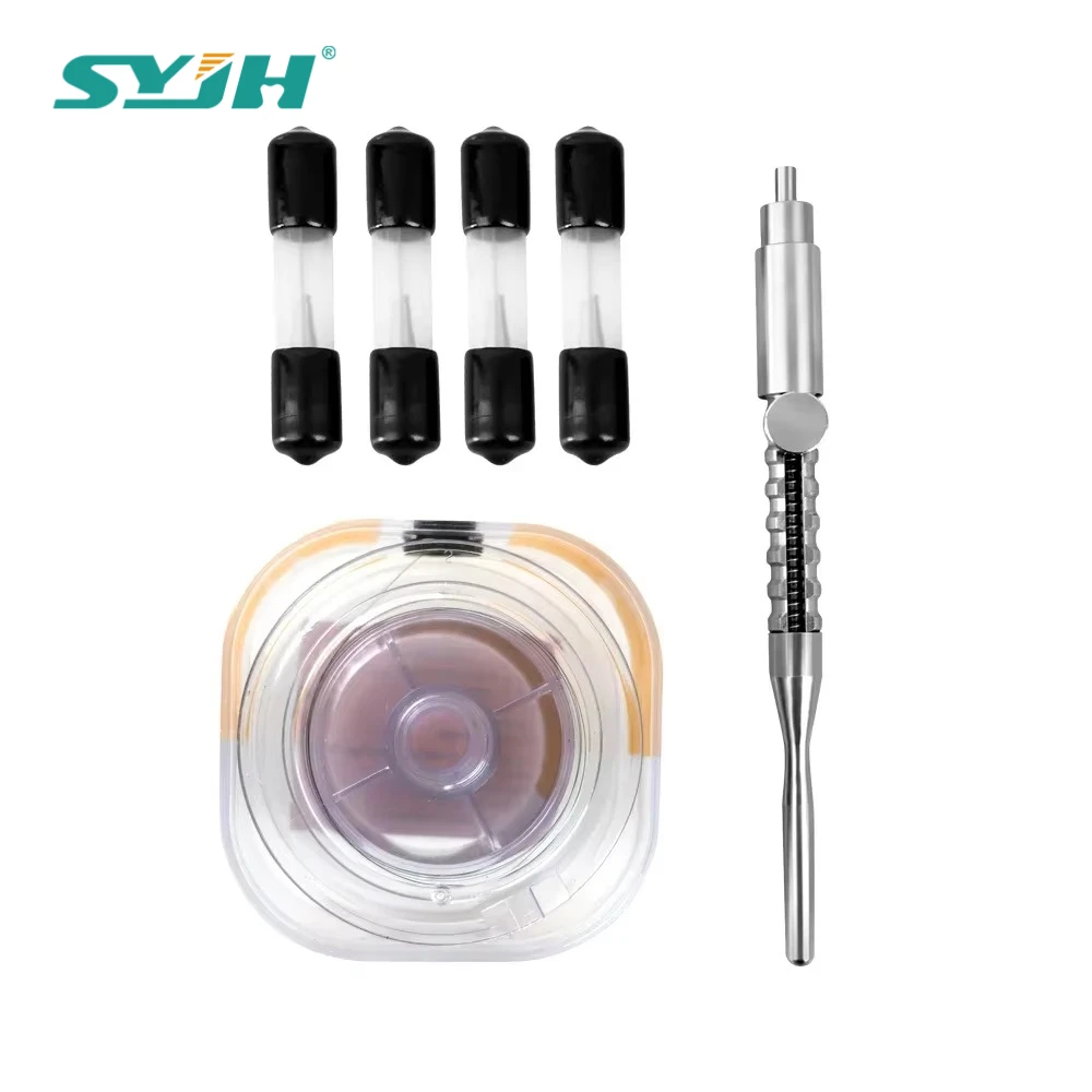SYJH 1Set Dental Broken Root Canal File Remover Pen Endo Extractor Holder Restoration Instrument For Removing Broken Endo Files