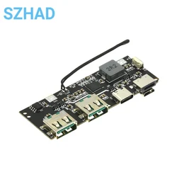 22.5W Quick Charging Mobile Power Module QC4.0 PD3.0 5 Port Dual USB Mobile Power Bank Circuit Board Protection Diy Motherboard