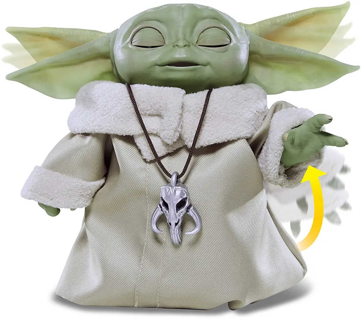 Disney Yoda Baby Star Wars The Mandalorian Movable Talking Sound Action Figure Model Toy Children's Remote Control Toys Gifts