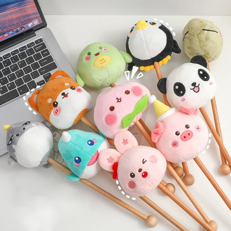 Massage Hammer Hitting Hammer Stick Cartoon Cute Plush Small Hammer Neck Shoulder Meridians Legs Handheld Back Massage