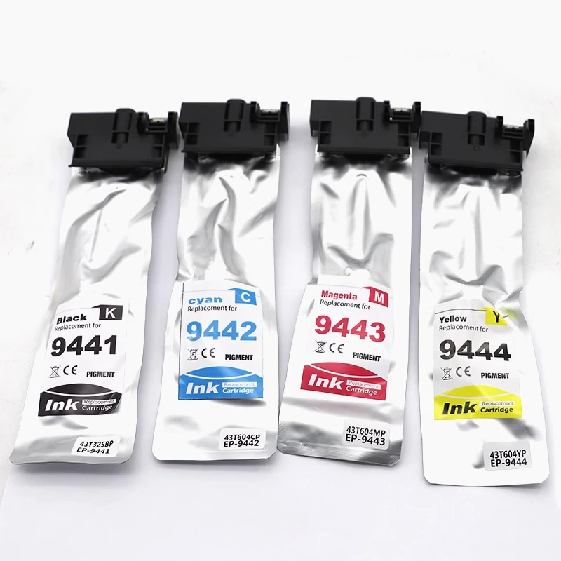 T9441 T9442 T9443 T9444 Pigment Ink Cartridge Bag with Chip for Epson WorkForce Pro WF C5290 C5790 C5210 C5710 WF-C5790DWF
