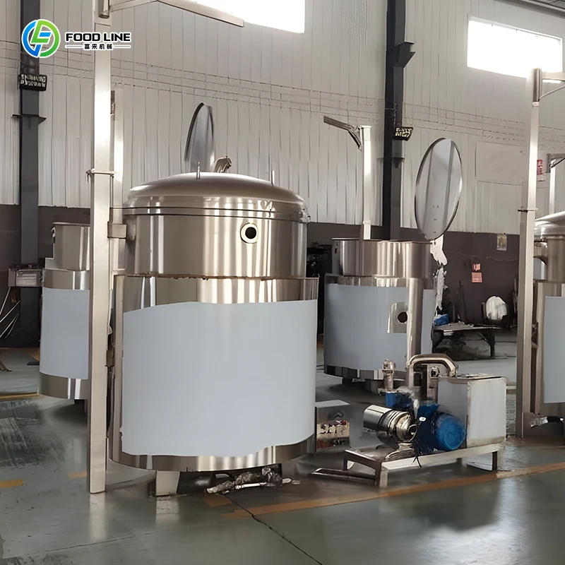 Time-saving Electric Vacuum Sugar Boiling Machine Energy-efficient Fruit Sugar Impregnation Tank