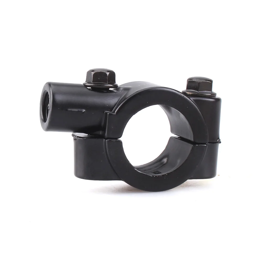 25mm 22mm M10 M8  Motorcycle Mirror Mount Holders Bracket Clamp For Motorbike Handlebar Moped Dirt Pit Bike ATV Quad 4 Wheeler