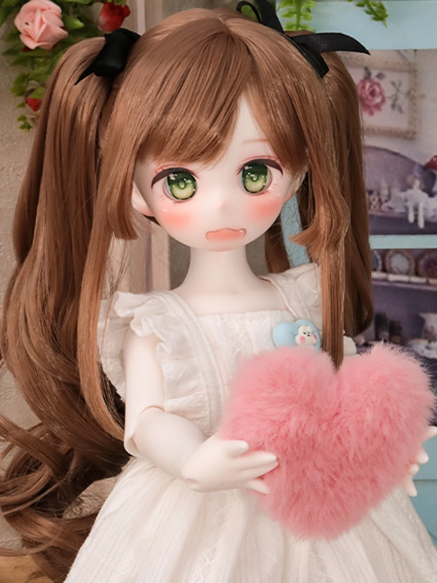 

New hot selling legitimate bjd 1/4 Girl baby second Yuan cat ball Female SD surprise makeup aristocrat Christmas gift spot