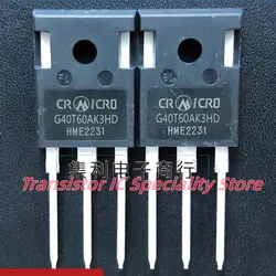 5PCS-10PCS  G40T60AK3HD  IGBT 600V 40A CRG40T60AK3HD Imported  Original  Best Quality