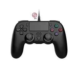 DOBE Newly 3M Wired Gamepad for PS5&PS5 Slim Console,Supports Programming Function with Asymmetric Dual Motor Vibration Function
