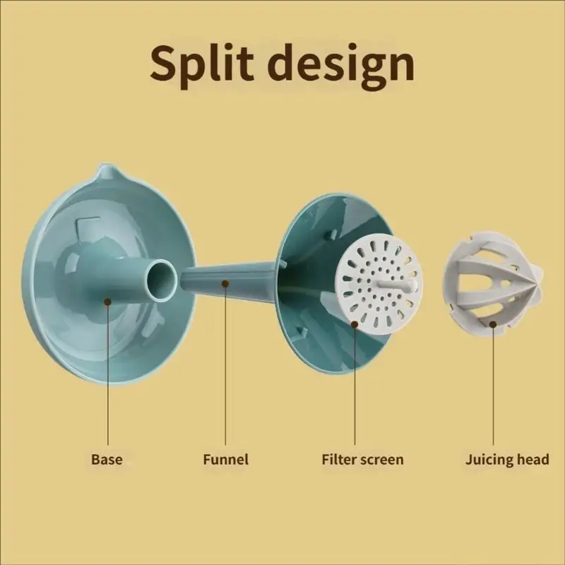 QX2E Efficient Citrus Press For Lemon And Other Small Fruits Manual Design Juicer