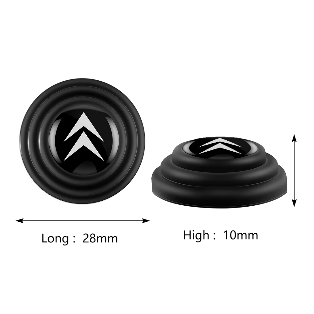 Car Door Shock Absorber Protection Sticker Accessories For Citroen Celysee C6 C3 C5 C1 C2 C4 Aircross Picasso Cactus Saxo Grand