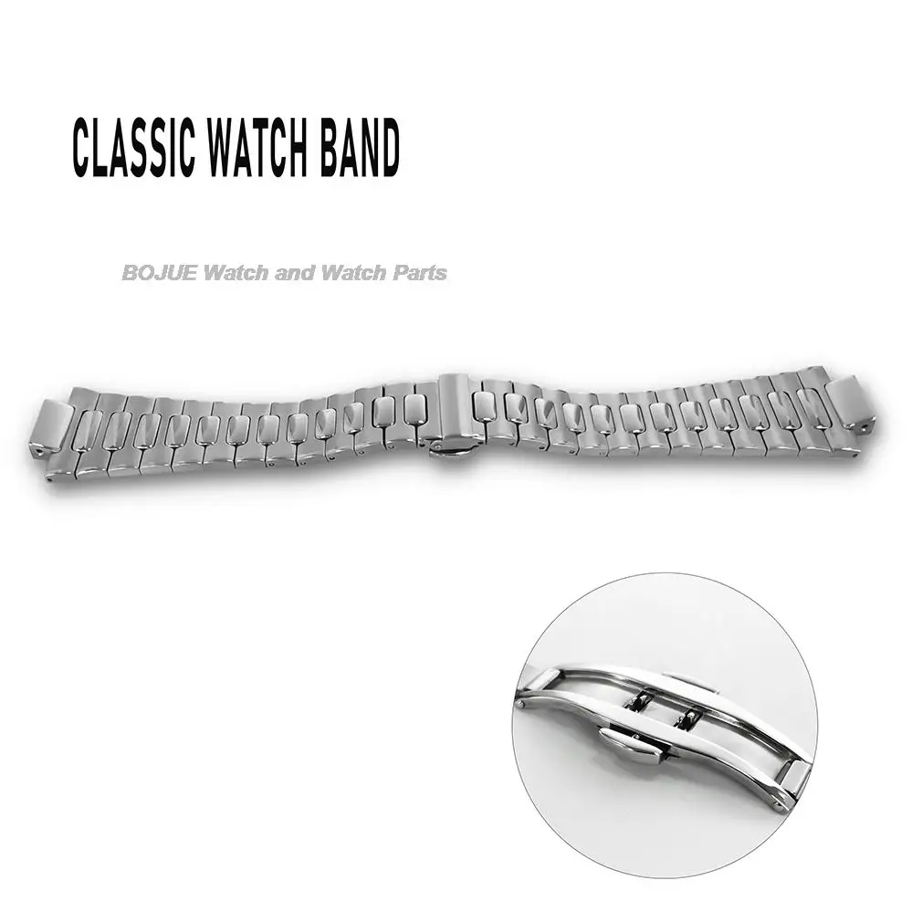 41mm NH35 Case Stainless Steel Bracelet Band for Nautilus NH36 Luminous Dial Hands Clear Back Case Men Watch Accessories