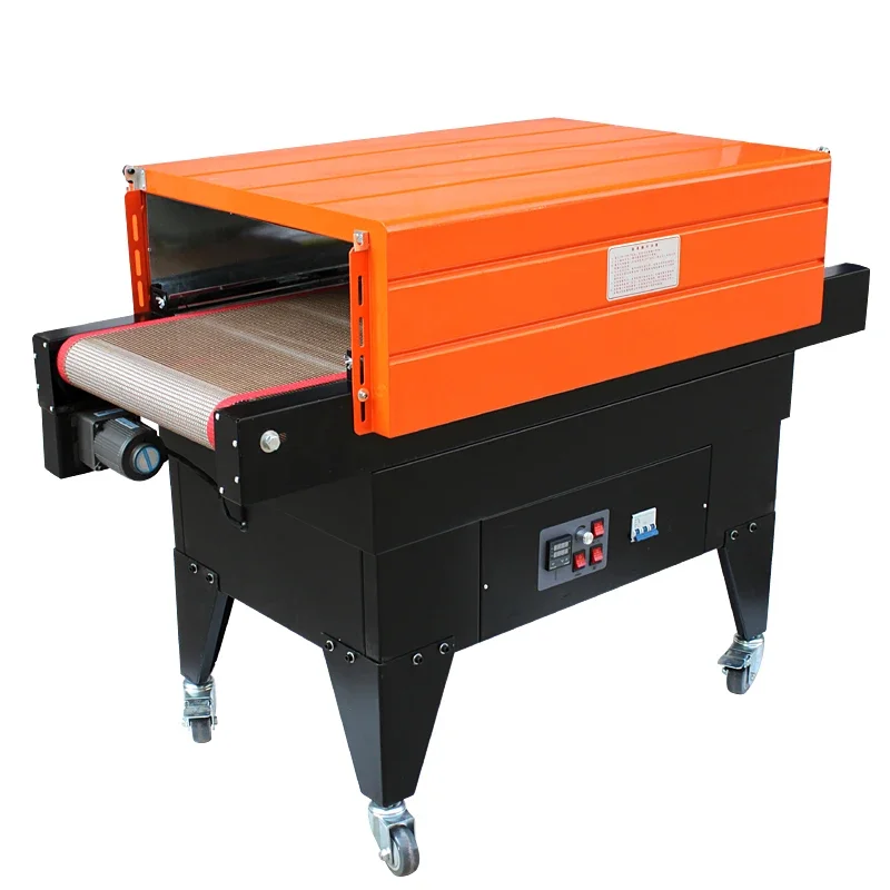 

Domestic circulation jet thermal paper shrinking machine packaging machine drying tunnel plastic seal