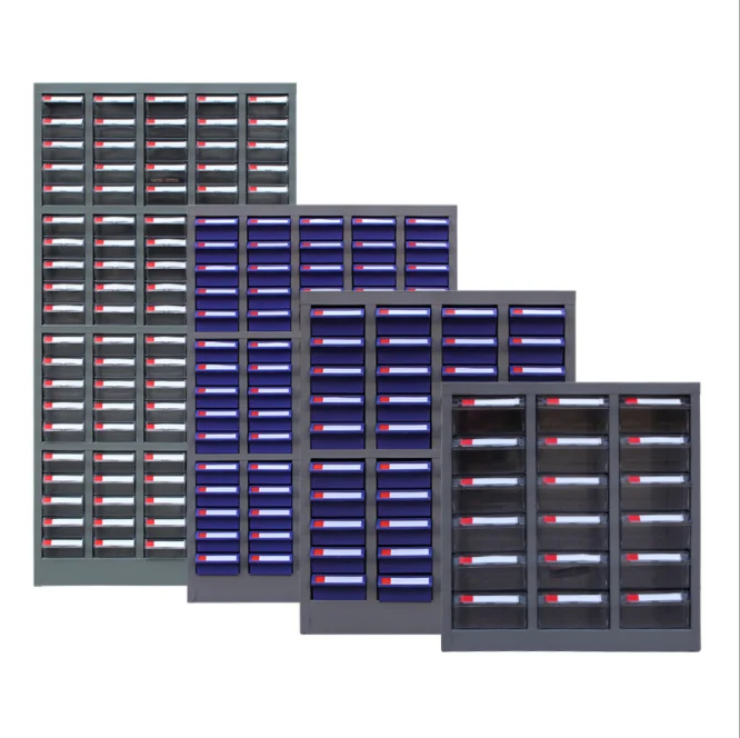 Hot Selling Warehouse Storage Tool Cabinet With 75 Plastic Drawers