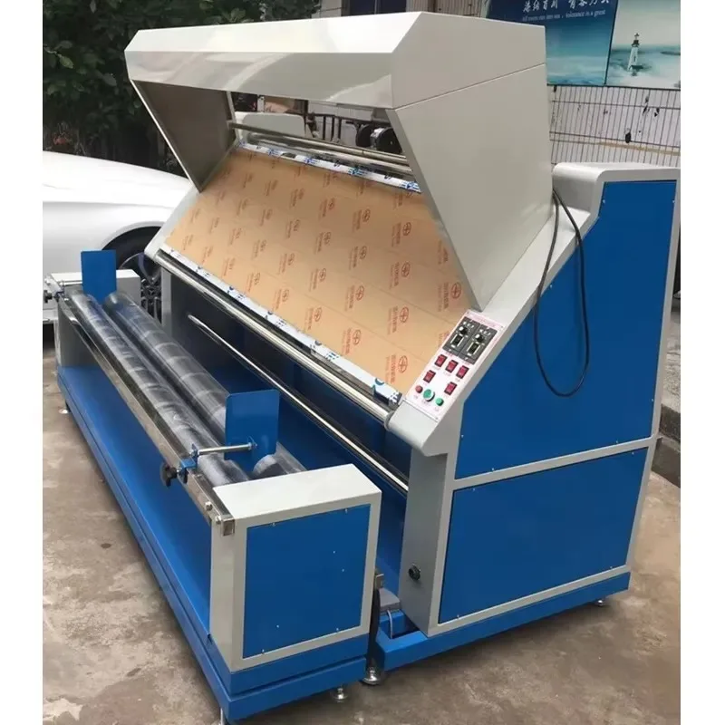 Automatic fabric rolling and cutting machine from Chinese factory/textile machinery