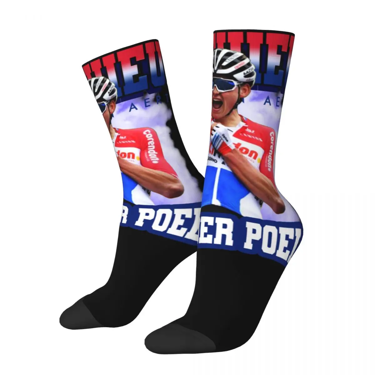 Coole unisex mathieu van der poel radfahrer mvdp socken nieder län dische radfahrer produkt socken warm beste geschenk idee