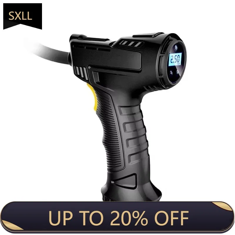 휴대용 디지털 자동차 타이어 펌프 이미지