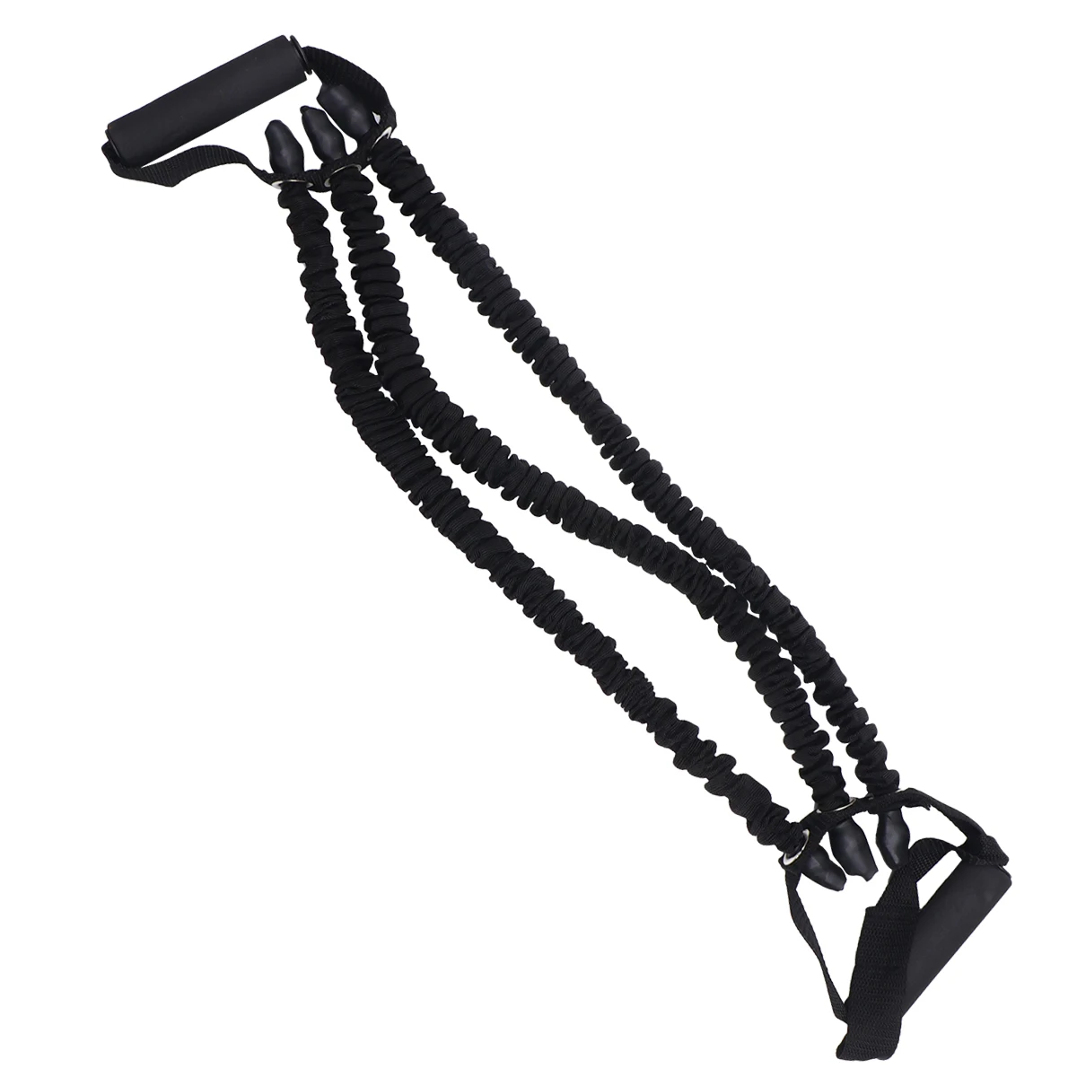 

Chest Expander Fitness Exercise Puller Portable Muscle Training Equipment Stretchy Arm Resistance Band For Men Women Black