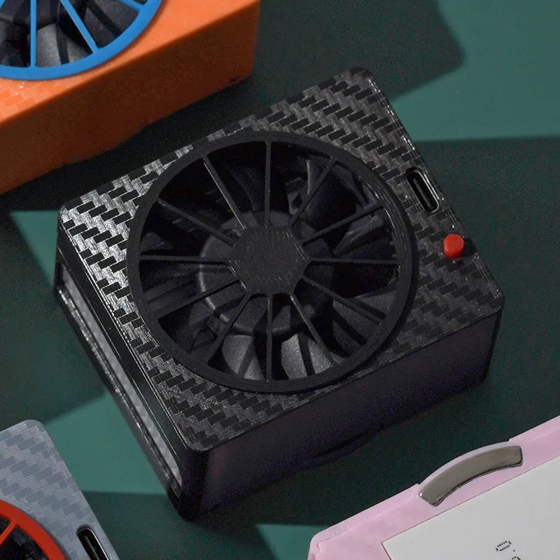 Silent Magnetic Phone Cooler Semiconductor Cooling Fan for Game Live Tablet Action Camera Heat Sink