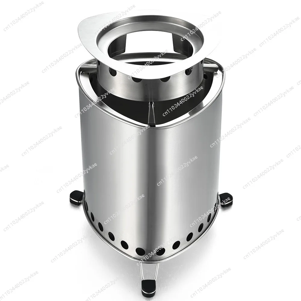 

Открытый кемпинг бездымная дровяная печь из нержавеющей стали портативный костра патио с подогревом пожарная яма