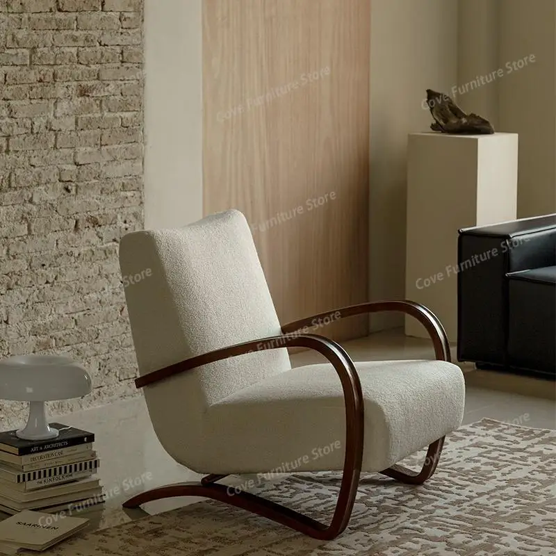 

Individual Nordic Living Room Chairs Camping Relax Throne Modern Chairs Luxury Floor Makeup Kneeling Wooden Sillon Furniture