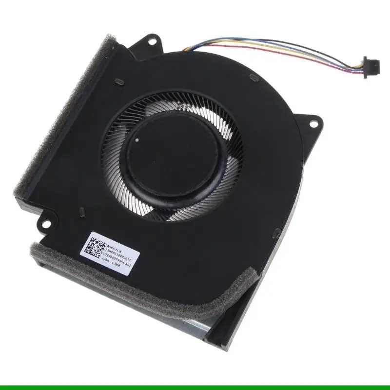 U55C CPU Cooling Fan Wear‑resistant Laptop CPU GPU Cooling Fan Replacement Easy Installation Compact- used for G533QS