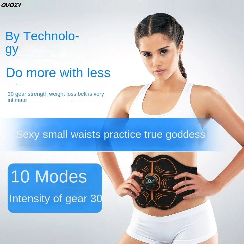 

OVOZI Abs Stick Eight Fitness Belt Sports Equipment Waist Massager Training Sports Fat Burning Waistcoat Line New Hot