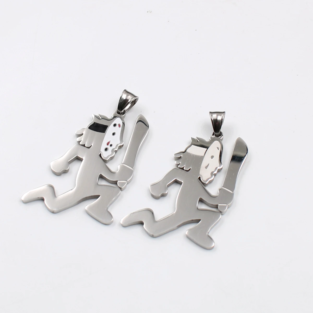 Choose Style ICP HATCHETMAN Psychopathic Machetes TWIZTID Stainless Steel Pendant Necklace For Mens Carnival Gifts 30''