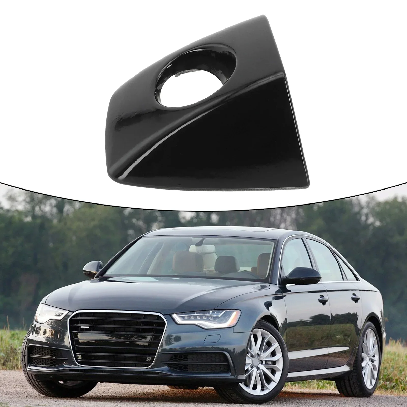 

Car Front Left Door Handle Keyhole Cover Trim 4H183787 For A6 S6 For Allroad A7 For Sportback A8 S8 RS6 RS7 For Left Hand Drive