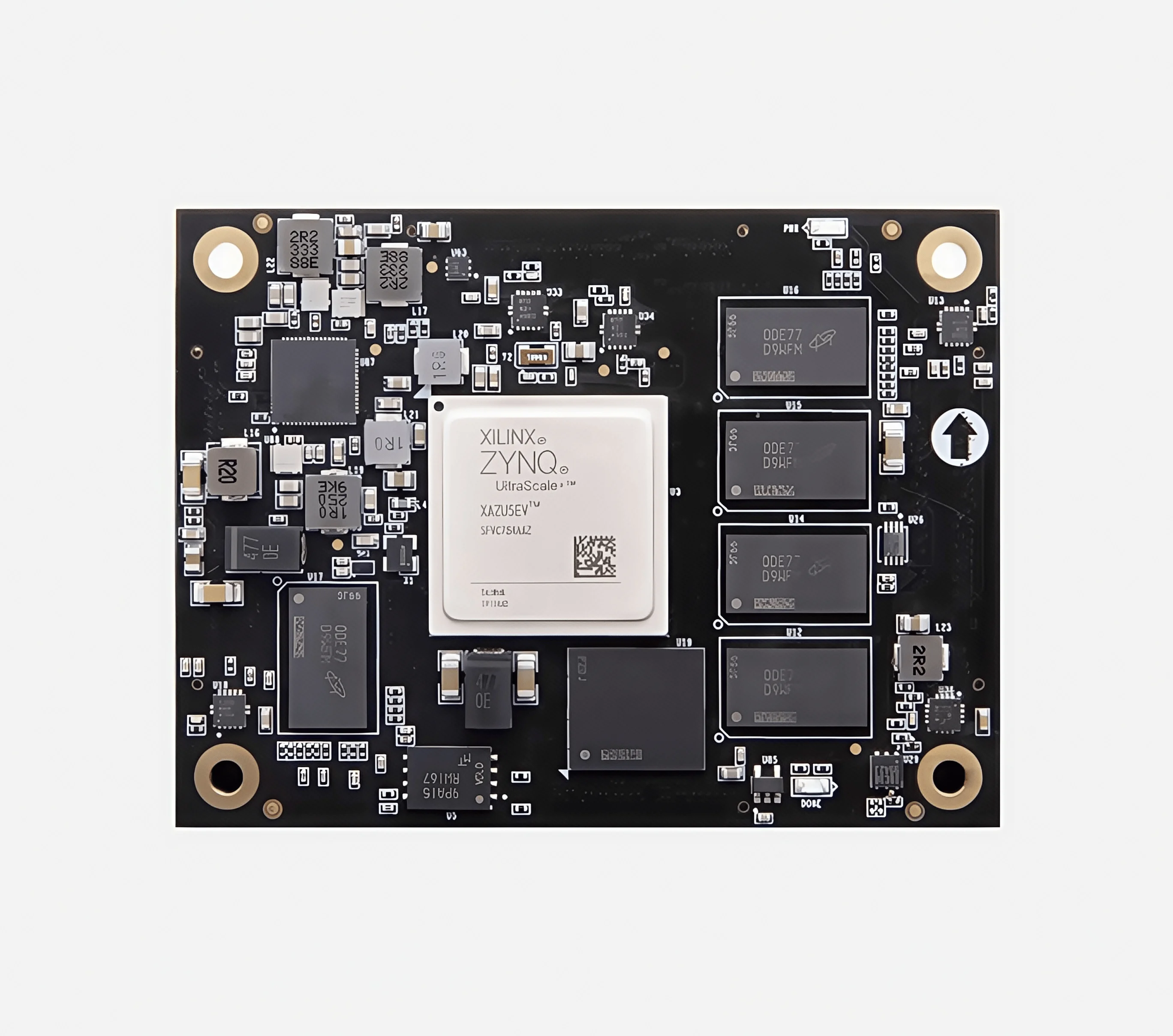 

Xilinx Zynq UltraScale+ MPSoC SOM AI FPGA Основная плата XCZU5EV