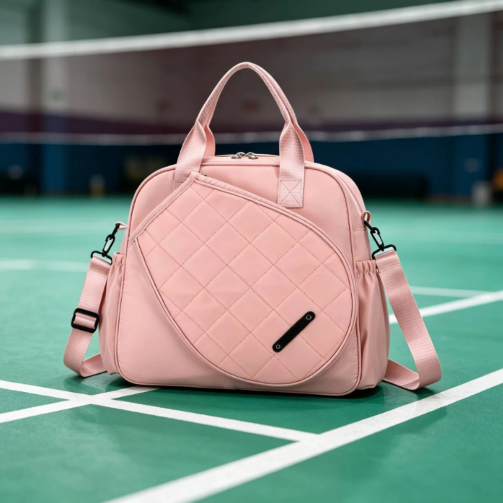 Tennis Racket Bag with Shoulder Strap Adjustable Tennis Racket Bag Carrying Case Safeguarding Lightweight for Gym, Travel