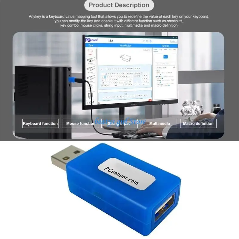 

C7AB Modifier Modifier USB -ключа для оптимизированного рабочего процесса в офисном и креативном программном обеспечении простые