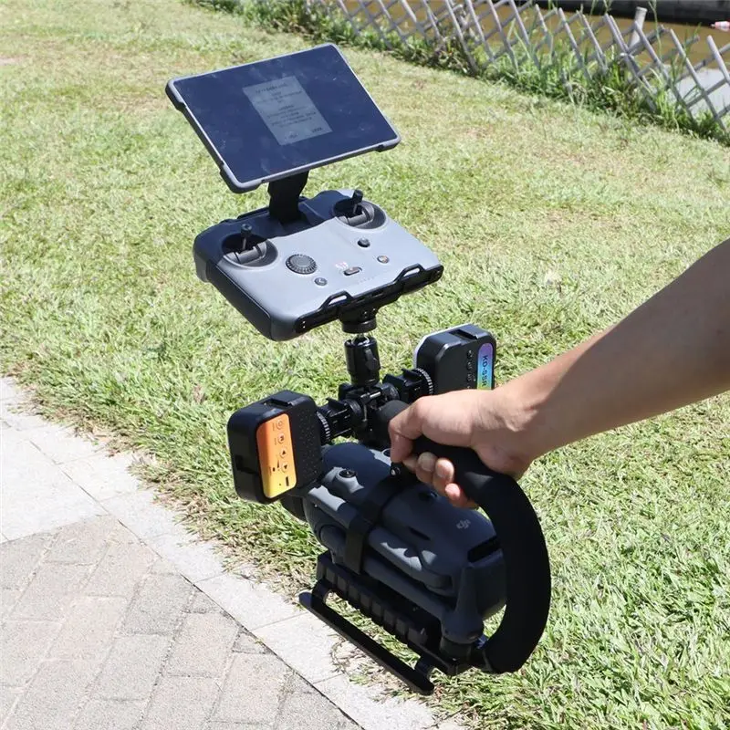 B31B U-Shaped Handheld Follow Shooting Stand for DJI 4 Pro RC Pro 2 Drone Modification Expansion Mount Bracket