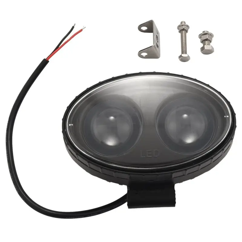 

Светодиодный сигнальный фонарь M93K для погрузчиков, 5,5 дюйма, 8 Вт, предупреждающий светильник для склада, прожектор для пешеходов, рабочие фары для вождения погрузчиков