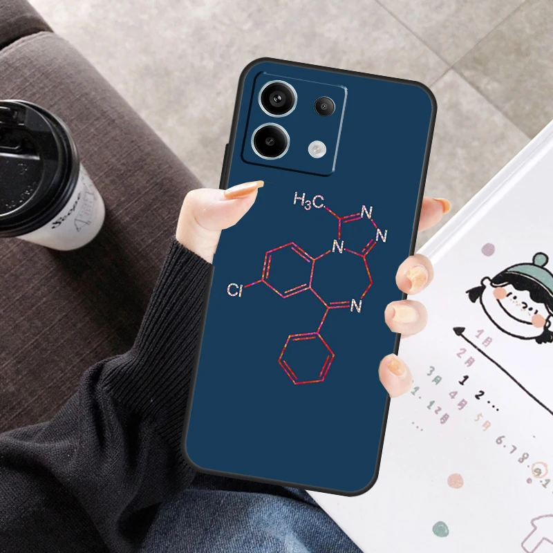 XANAXS funda con patrón para Xiaomi Redmi Note 14 Pro 9 10 11 12 13 Pro 11S 12S funda para Redmi 14C 12C 10C 13C