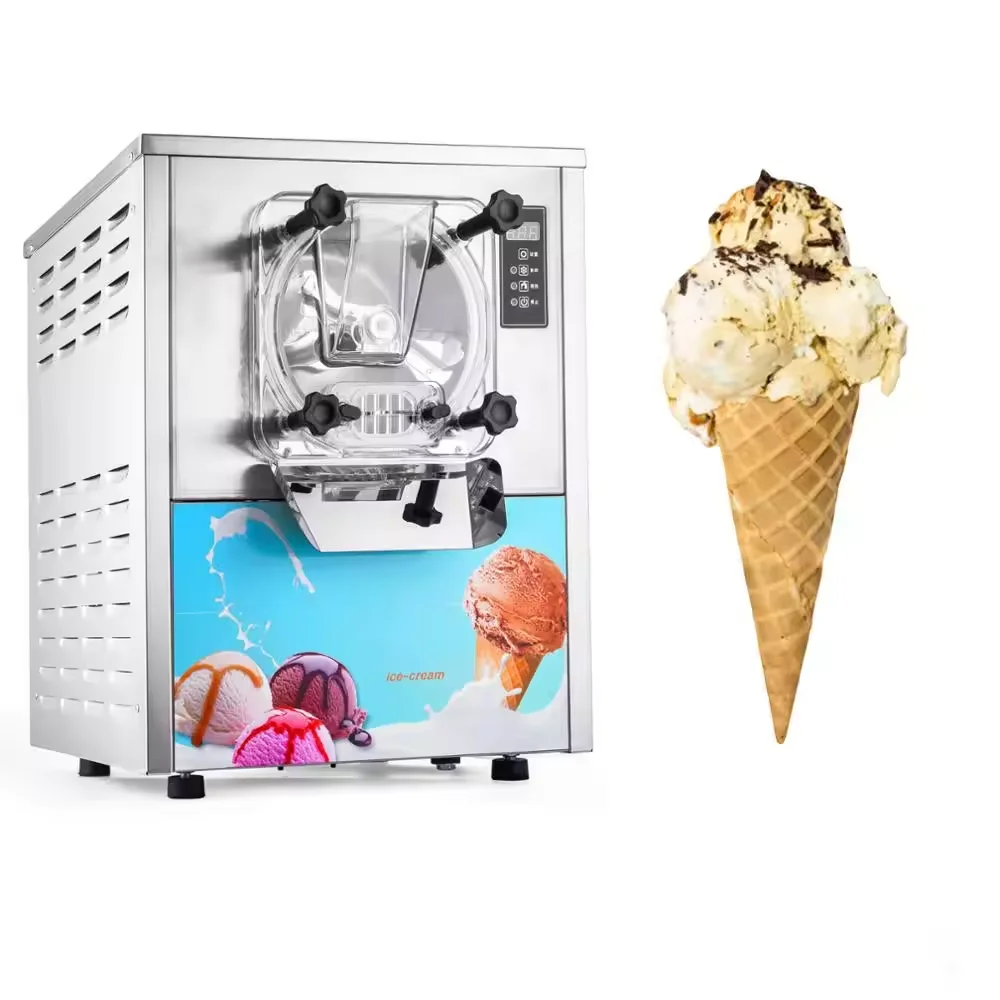 

Gelato Machine Automatic Batch Frozen Yogurt Ice-cream Making Commercial Ice Cream Makers Hard Ice Cream Machine for Business
