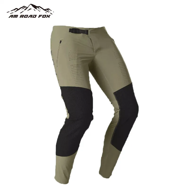 New AM ROAD FOX Motocross Downhill Pants Cool MTB Polyester MX DH ATV XC BMX Off-Road Dirt Bike Motorcycle Trousers