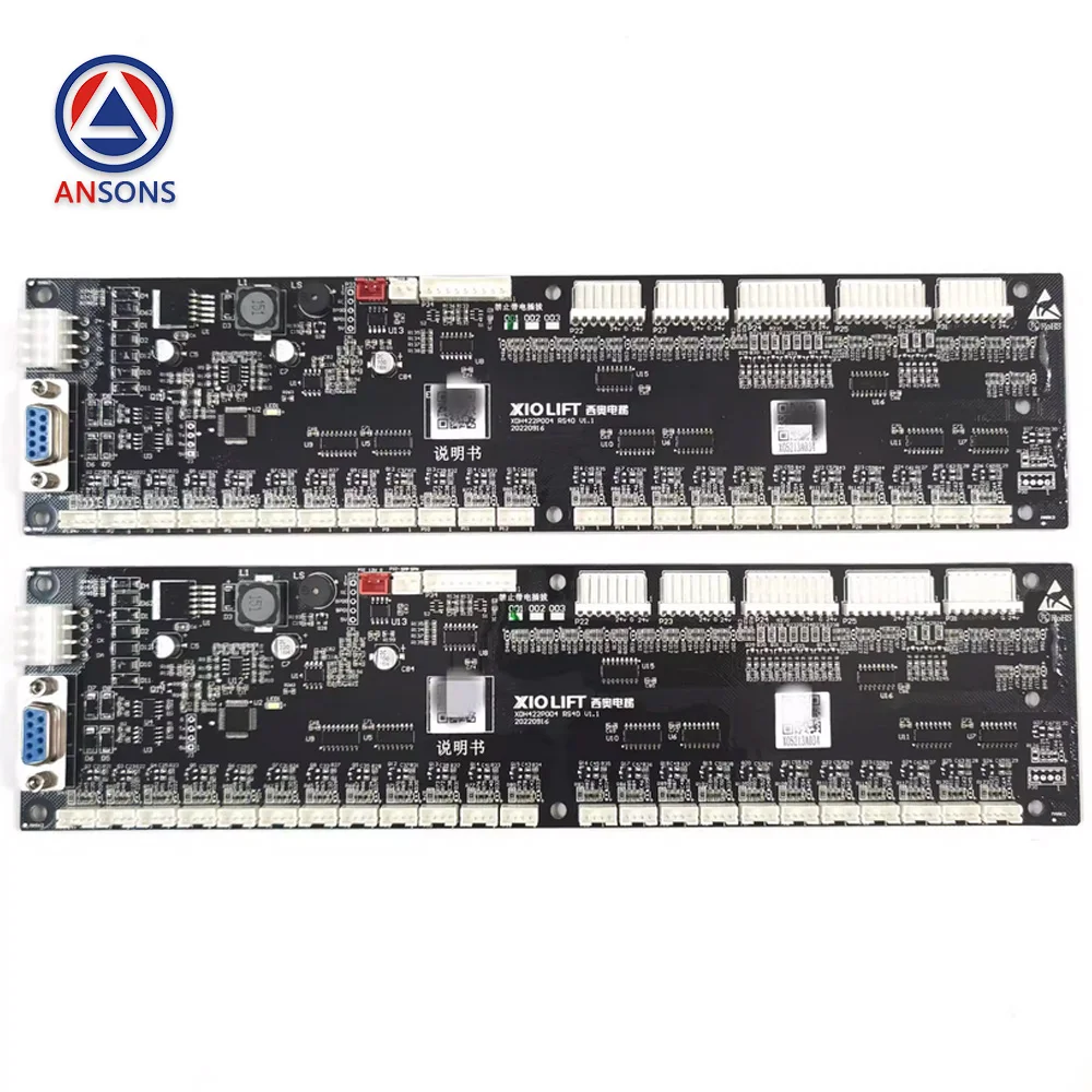 

XDH422P004 XO5213A034 XO5213A035 39 RS40-C/B V1.1 XIOLIFT Elevator Car Communication PCB Board Ansons Elevator Spare Parts
