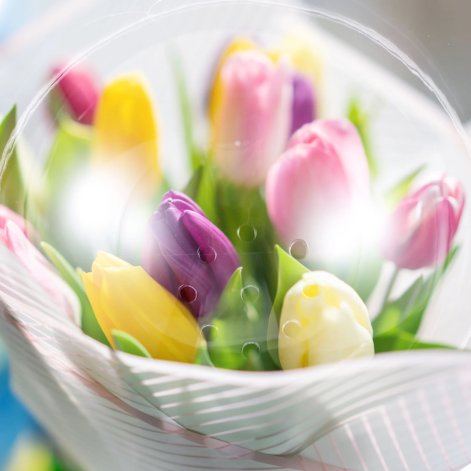 

1PC Acrylic Bobo Ball Highly Transparent Round Flower Gift Packaging Box DIY Bouquet Cloth Wrapping Tool Hollow Ball for Flowers