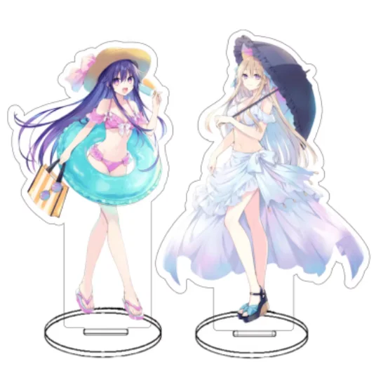Japanese Anime Magical Girl Chloe Miyu Edelfelt Acrylic Stand Figure Model Plate Cosplay Collection Desktop Decor Gifts BTDM