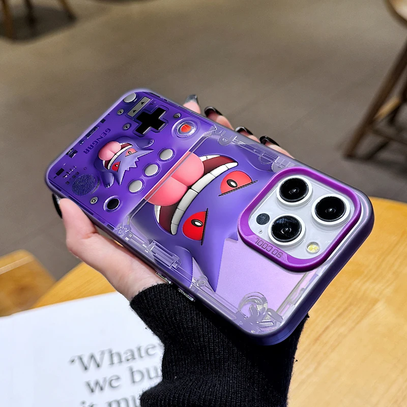 Pikachu P-Pokemon Gengar Phone Case for Xiaomi POCO X6 X5 X3 NFC F7 Ultra F6 F5 Pro F3 GT M5S C65 C75 M3 M4 M5S M6 Pro 4G 5G view 2
