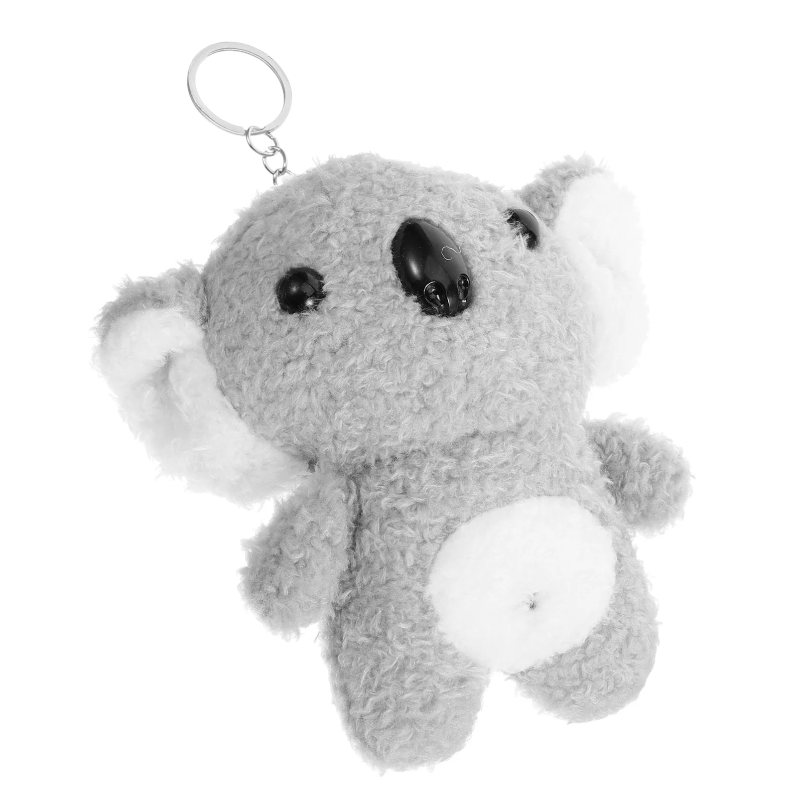 Koala Plush Pendant Cartoon Keyrings Bag Aesthetic Keychain Locket Keychains Miss Backpack for Kids