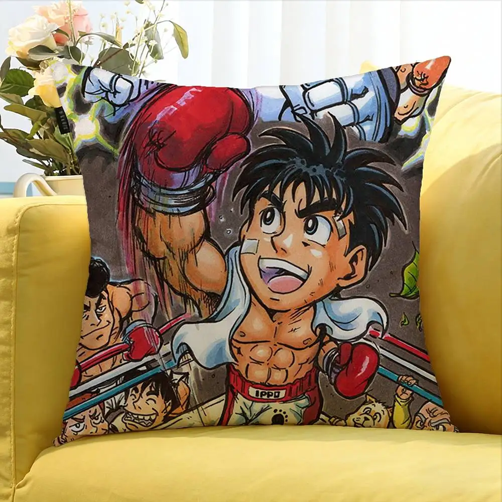 Hajime no Ippo Sendo Takeshi Various Sizes Square Pillow Case For Car Home Bedchamber Decor