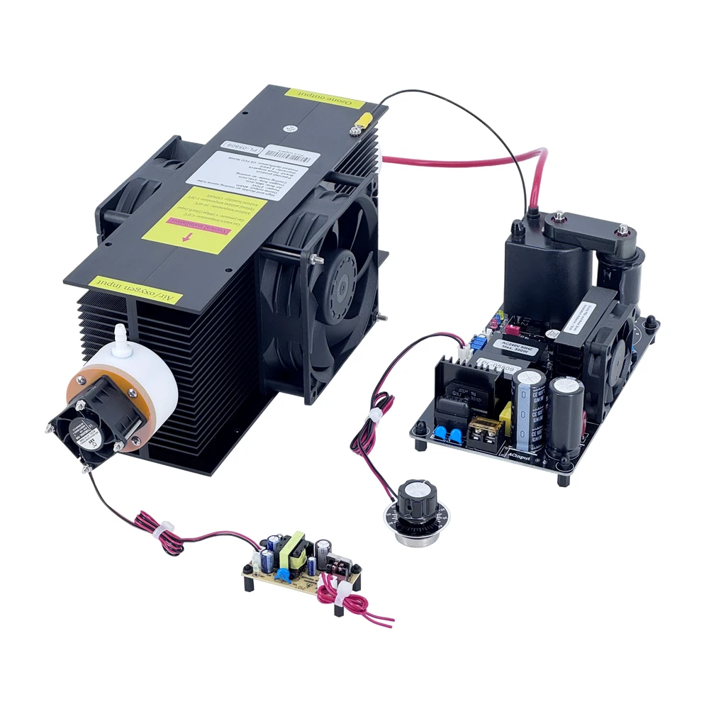 مرت CE FCC ROSH الراقية 40 جرام/ساعة قابل للتعديل مجموعة مولدات الأوزون مزدوج تبريد الهواء الأوزون معقم الهواء معقم المياه