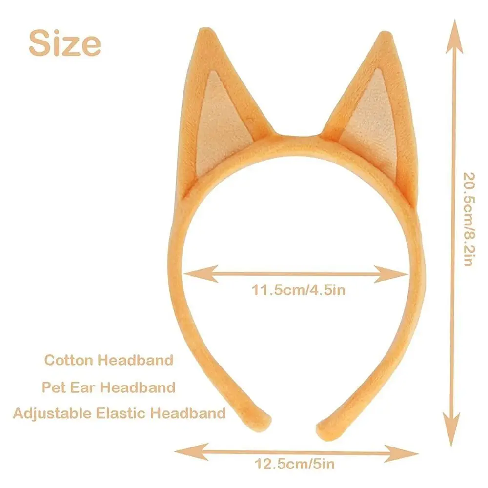 Fashion Women Night Party Plush Anime Cosplay Cartoon Hair Band Hair Accessories Cat Ears Headbands