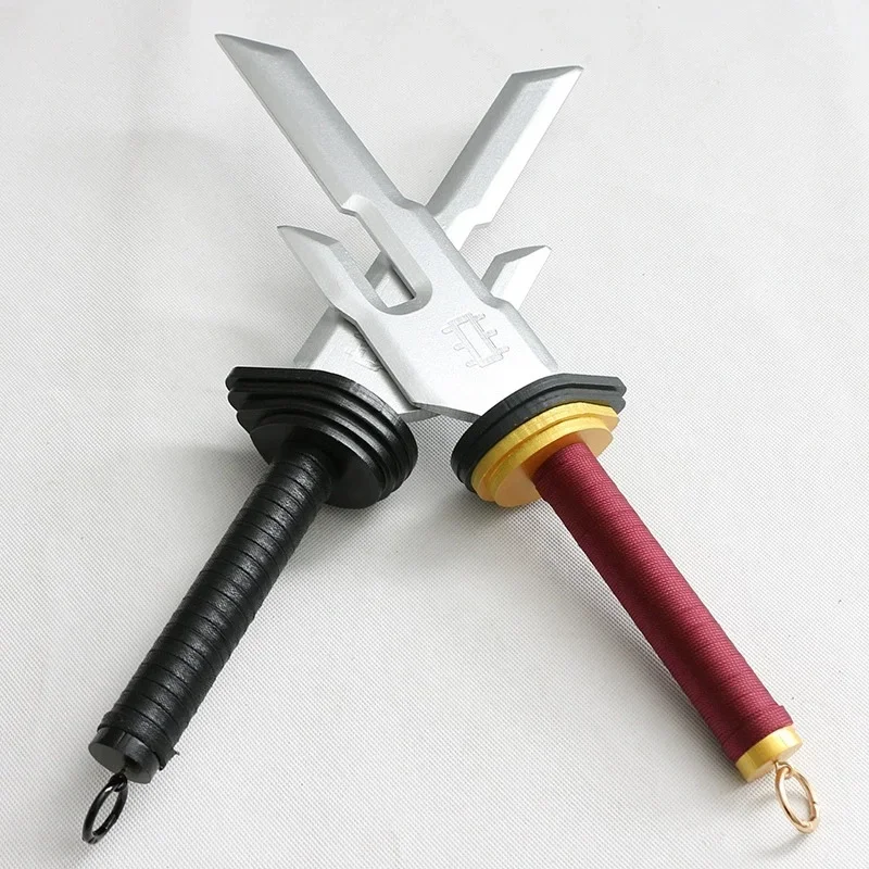 40cm/15.74inJujutsu animacja peryferyjna Youyun trzysekcyjny kij miecz uwalniający duszę Cospaly japońska Katana szabla zabawka prezent