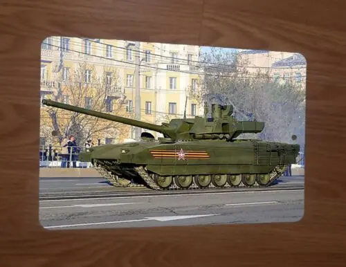 Armata Russian Main Battle Tank Military 8x12 Metal Wall Sign